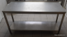 Kuchyňský nerezový stůl gastro  (Gastro stainless steel kitchen table) 1650x700x910mm, kat# 15315
